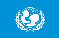 Флаг Детского фонда ООН (ЮНИСЕФ) 90х135 см