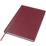 Ежедневник недатированный Bliss, А4,  бордовый, белый блок, без обреза