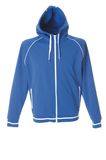 COIMBRA Толстовка, с капюшоном, на молнии,  синий, размер S