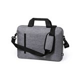 Конференц-сумка PIROK, серый, 38 х 28 x 5 см,  100% переработанный полиэстер 600D