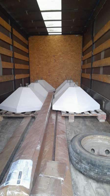 Тумбы "Пирамида" для флагштоков