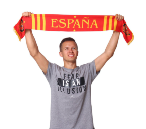 Шарф болельщика Испания 2018