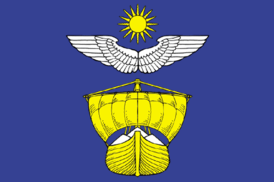 Флаг Ахтубинска 90х135 см Флаг Ахтубинска 90х135 см